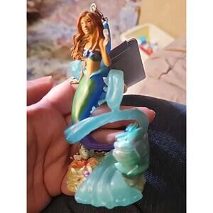 BNWT Disney The Little Mermaid Ariel with Flounder Live Action Film Ornament